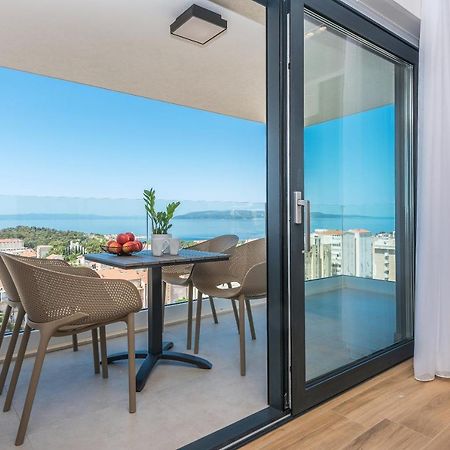 Luxury Adria Sea & City View Apartment Makarska Ngoại thất bức ảnh