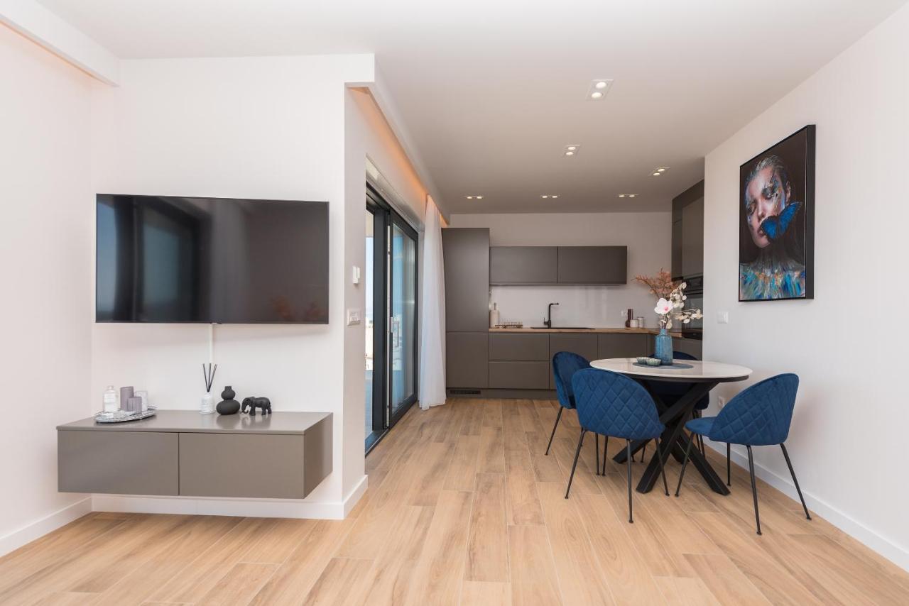 Luxury Adria Sea & City View Apartment Makarska Ngoại thất bức ảnh