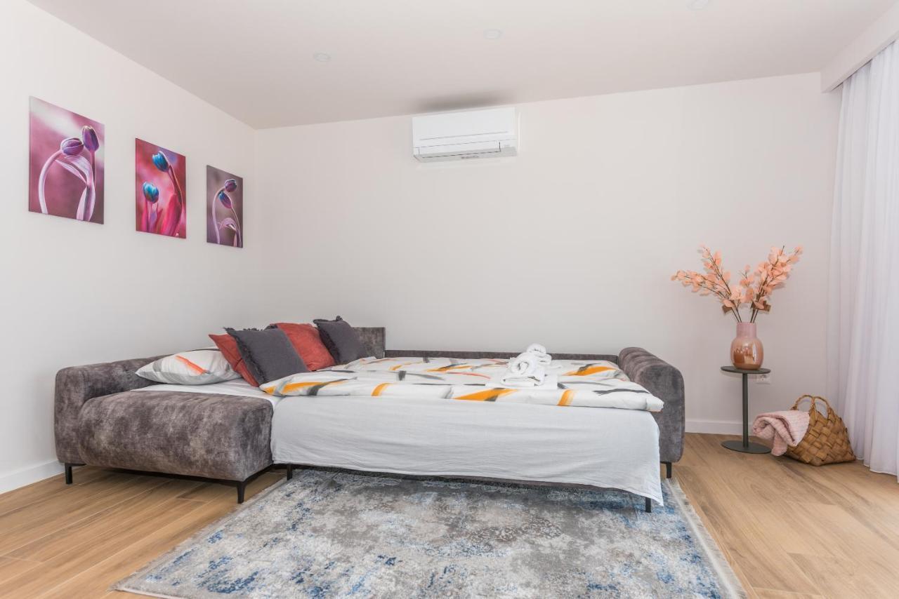 Luxury Adria Sea & City View Apartment Makarska Ngoại thất bức ảnh