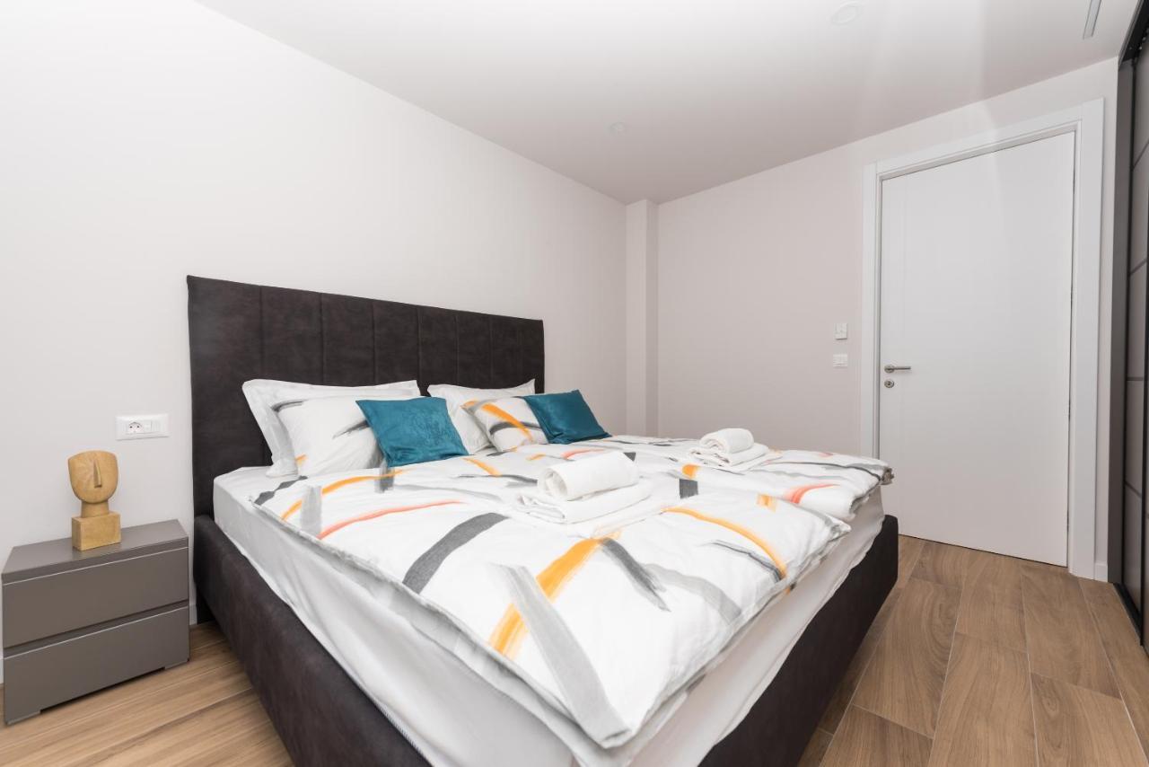 Luxury Adria Sea & City View Apartment Makarska Ngoại thất bức ảnh