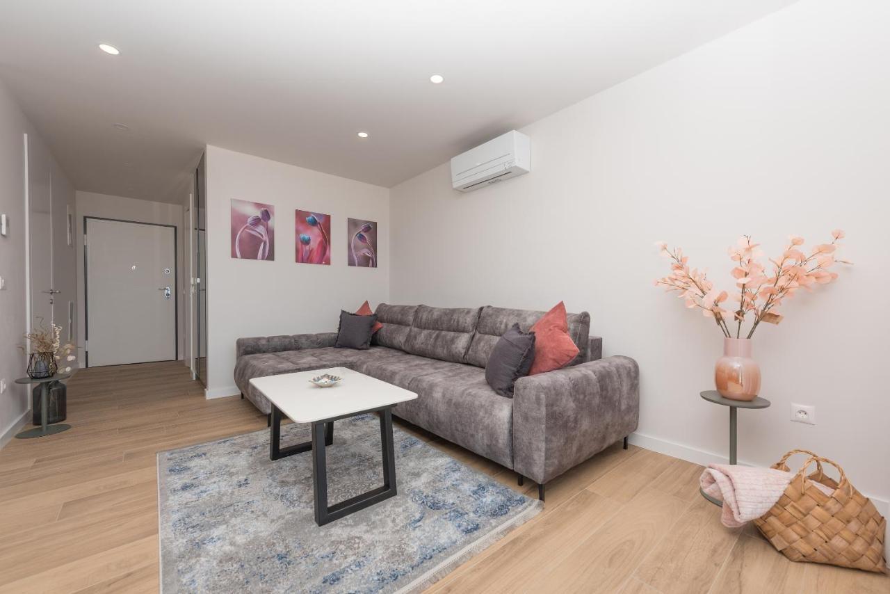 Luxury Adria Sea & City View Apartment Makarska Ngoại thất bức ảnh