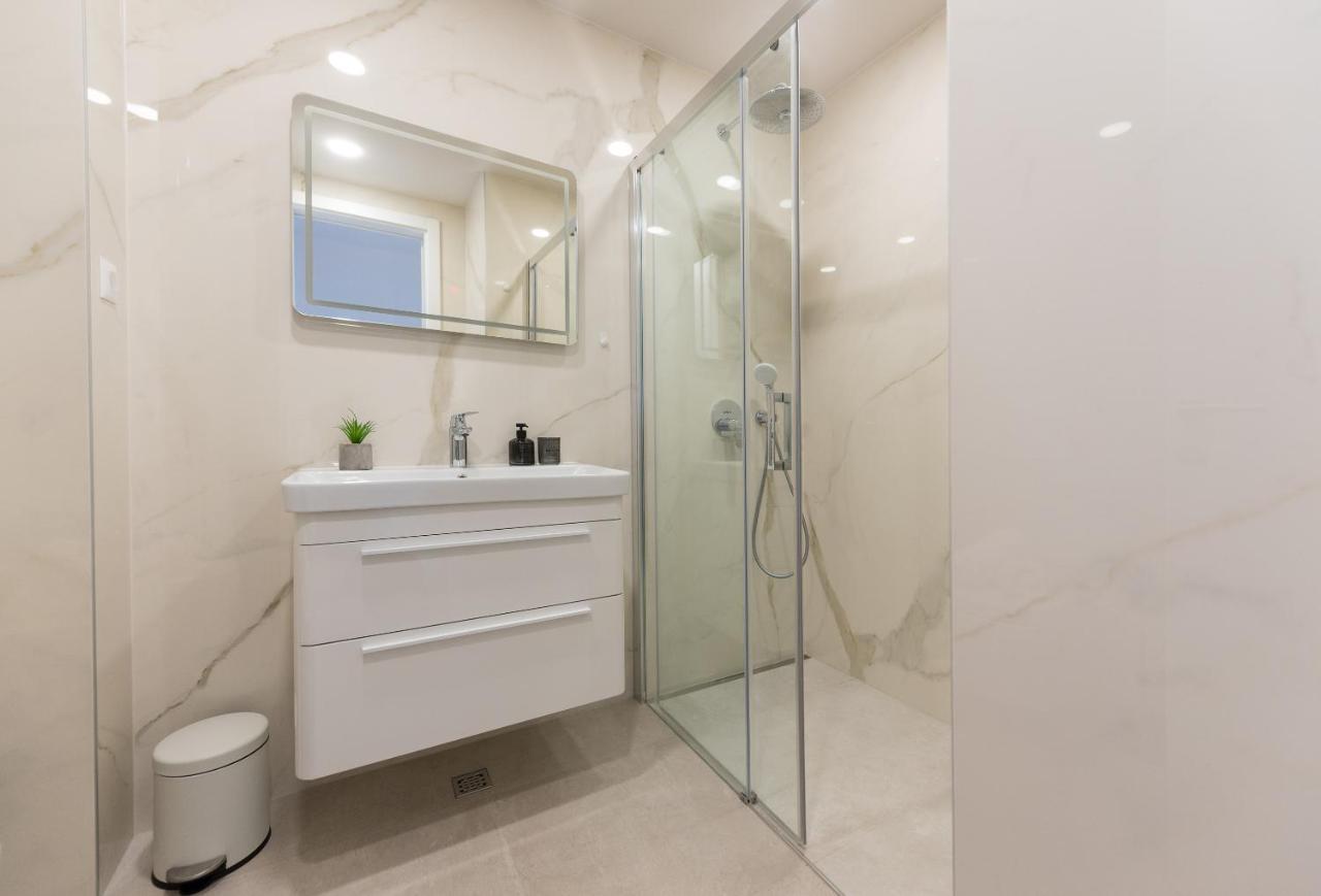 Luxury Adria Sea & City View Apartment Makarska Ngoại thất bức ảnh